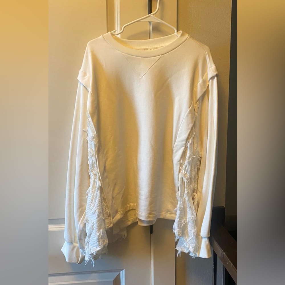 Anthropologie fancy sweatshirt